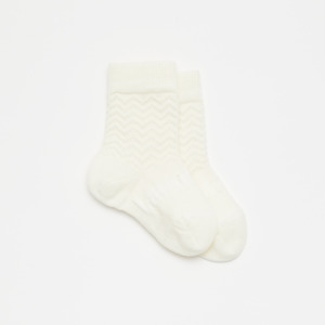 Lamington | Merino Baby Socks - Pearl