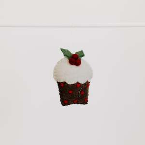 Decorations: Pashom | Hanging Decoration - Christmas Pudding