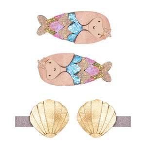 Dress Ups Make Up: Mimi & Lula | Mermaid Clic Clac Clips