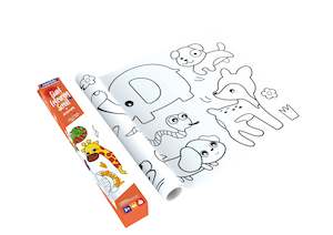 mierEdu | Giant Colouring Scroll - Animals