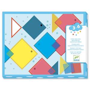 Craft Kits: Djeco | Magic Squares - Stickers
