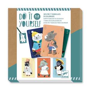 Djeco | DIY Kit - Creature Chic Card Game