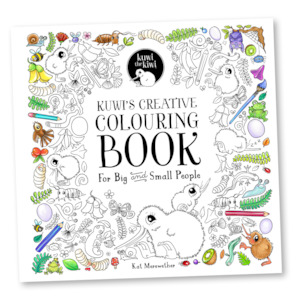 Activity Books: Kuwi's Creative Colouring Book