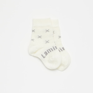 Lamington | Merino Baby Socks - Fox