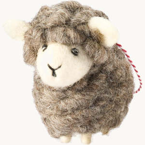 Pashom | Hanging Decoration - Wooly Sheep - Natural