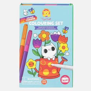 Tiger Tribe | Colouring Set - Colour Change Garden Friends