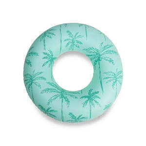 Swim Essentials | Inflatable Swim Ring - Palm Trees Green, 102cm