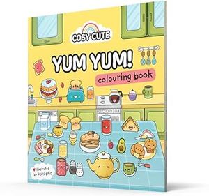 All Auto: Cute & Cosy Colouring Book - Yum Yum