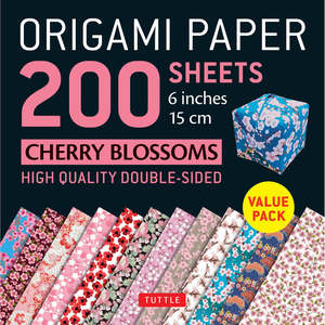 Origami: Tuttle | Origami Paper - 200 sheets Cherry Blossoms