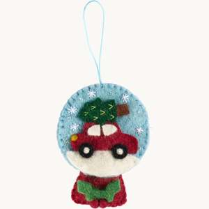 Decorations: Pashom | Hanging Decoration - Car Snowglobe