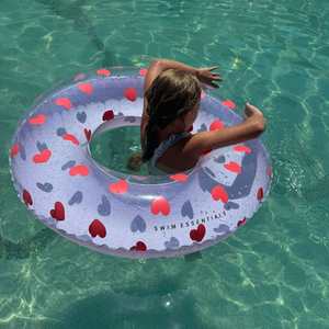 Swim Essentials | Inflatable Swim Ring - Sweet Hearts, 90cm