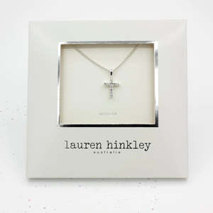 Lauren Hinkley | Diamanté Cross Necklace