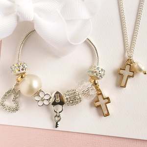 Products: Lauren Hinkley | Cross Charm Bracelet