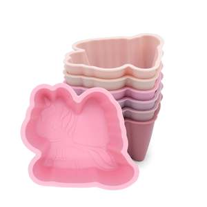Food Storage: Melii | Silicone Food Cups 6pc - Unicorn