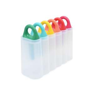 Melii | 6 Ice Pops with Tray - Rainbow