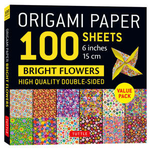 Tuttle | Origami Paper - 100 sheets Bright Flowers