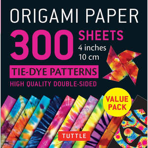 Tuttle | Origami Paper - 300 sheets Tie Dye Patterns