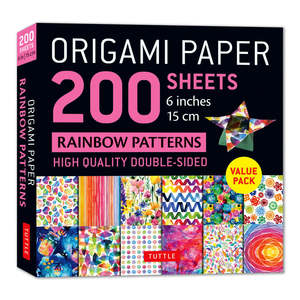 Products: Tuttle | Origami Paper - 200 sheets Rainbow Patterns