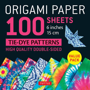 Products: Tuttle | Origami Paper - 100 sheets Tie Dye Patterns