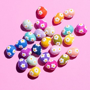 Easter: Little Fish Co. | Felt Floral Easter Eggs