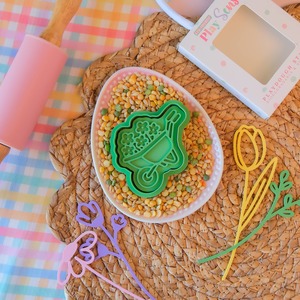 Play Sense | Eco Playdough Stamp - Spring Garden