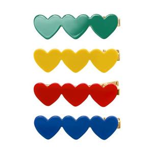 Dress Ups Make Up: Mimi & Lula | Heart Acetate Clips 4pk
