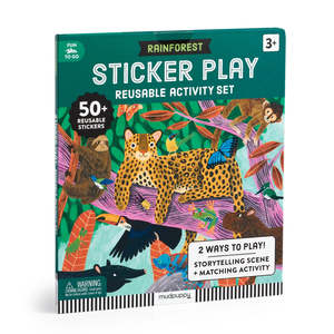 Mud Puppy | Sticker Play Reusable Activity Set - Rainforest