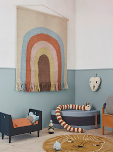 Oyoy: FOLLOW THE RAINBOW WALL RUG | OYOY