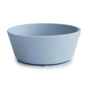 Mushie: Silicone Suction Bowl - Powder Blue | Mushie