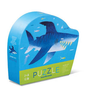 Crocodile Creek: 12-Piece Mini Puzzle - Shark City | Crocodile Creek