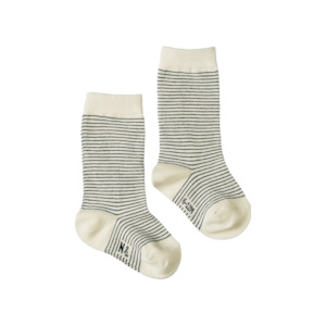 ORGANIC COTTON SOCKS - Navy Stripe | Nature Baby