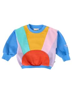 CATCHING SOME RAYS TERRY SWEATER PRIMARY | Goldie + Ace