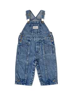 BLAKE VINTAGE WASHED DENIM OVERALLS | Goldie + Ace