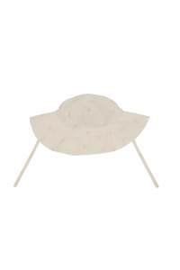 Organic Cotton Muslin Noelle Hat - Pauline Chamomile | Jamie Kay