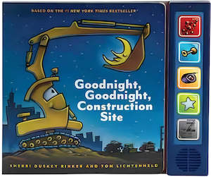 Goodnight Goodnight Construction Site Sound Book | CHRONICLE BOOKS