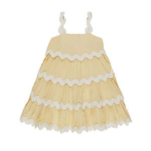 Rylee Cru: Ric Rac Dress || Yellow | Rylee + Cru