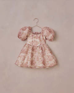 Nina Dress | Pink Peonies | Noralee