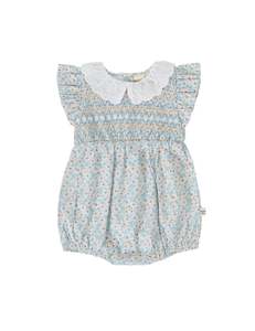 All Wear: LANI SMOCKED ROMPER SUNNY FLORAL | Goldie + Ace