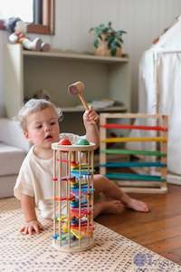 Pound A Ball Tower | Qtoys