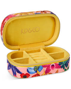 Wild Flowers In Bloom Travel Velvet Jewellery Box | Kip & Co