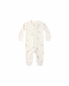 Onesies Sleepwear: ZIP LONG SLEEVE SLEEPER || FOX LAND | Quincy Mae