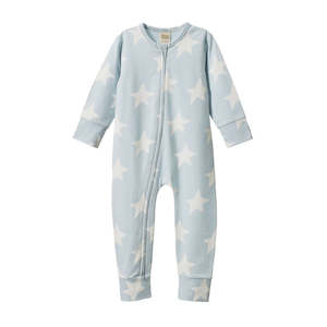 Onesies Sleepwear: DREAMLANDS SUIT TODDLER | Magic Blue Print | Nature Baby