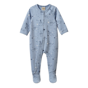 Dreamlands Suit - Illusion Bunny Print | Nature Baby
