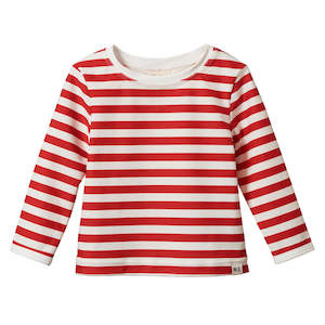 SPLASH TOP | Red Sea Stripe | Nature Baby