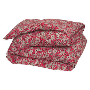 Evette Cotton Quilt Cover - Scarlet King | Sage x Clare