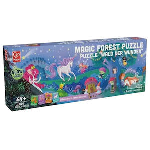 200pc Magic Forest Puzzle Glowing 1.5m | Hape