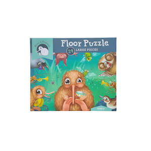 Games Puzzles: Puzzle - Kuwi's Rowdy Crowd - 24 Piece | Tikitibu