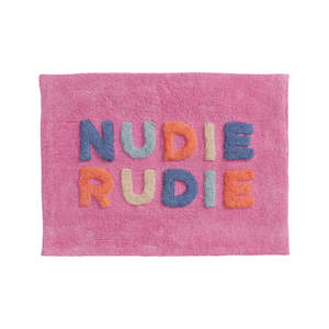 Nudie Rudie Bath Mat Mini || Dahlia | Sage & Clare