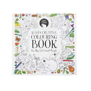 Books: Kuwi's Creative Colouring Book | Tikitibu