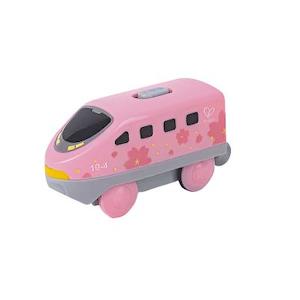Wooden Toys 1: Hape Battery Powered Inter-city Loco - Pink | Hape